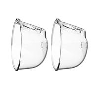 Generic Pièce de Rechange Durable pour Tire-lait à Valve en Bec de Canard, en Silicone, Comprend 2 Pièces pour une Durée de Vie Prolongée, Essentiel pour les Mamans Qui Allaitent (Tasse de 8 onces)