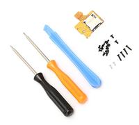 Generic Pièce de Réparation Durable de Remplacement pour Emplacement pour Carte Mémoire pour Emplacement pour Carte Mémoire, Jaune QM2107100 avec Outils pour Commutateur, Convient pour