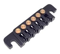 Generic Pièces de Guitare électrique, les Pièces de Guitare Ponts Roller Selle de Pont (BLACK)