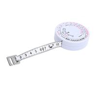 Generic Pied à Coulisse de Graisse Corporelle 150 Cm, Ruban à Mesurer IMC avec échelle Précise pour la Mesure de la Taille, Calculateur de Perte de Poids Efficace