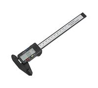Generic Pied à Coulisse Micrométrique Électronique, Pied à Coulisse Numérique en Composite de Fibre de Carbone à l'arrêt Automatique Précis Avec Écran LCD pour Messurer la Longueur