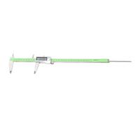 Generic Pied à Coulisse Numérique 300 Mm en Acier Inoxydable, Règle électronique avec Conversion Mm/pouce et Grand écran LED pour le Bricolage, le Travail du Bois, l'ingénierie du Travail des