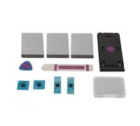 Generic Pieds de Boîtier Inférieur d'ordinateur Portable, Pieds de Boîtier Inférieur d'ordinateur Portable Compacts à Points Ronds Polyvalents de Remplacement pour Accessoires ' (Black)