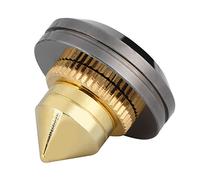 Generic Pieds de Pointe de Haut-Parleur, Coussinets D'isolation en Cuivre plaqué Or Haute Résistance pour Cadres de Haut-parleurs HiFi 28mm 4 Pièces