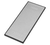 Generic Pierre à Aiguiser Diamant Double Face 400 1000 pour Aiguiser les Couteaux de Cuisine avec Base en Silicone Antidérapante et Trou Ovale en Métal