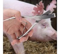Generic Pigne Tag Plier, 1pcs Farm Ear Plier, Farm Animals Supplies Equipment Pig Family Family Animal Supplies Durable for Pet (Crampes domestiques en Forme de U)