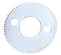 Generic Pignon à 65 Dents pour Scooter électrique, Plaque D'engrenage Durable pour Petite Chaîne de 25H, pour Scooter électrique, en Métal, 4 Trous