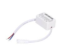 Generic Pilote LED Petite Taille, Bonne Dissipation Thermique, Sortie 300mA pour Bricolage 9-18VDC Usage Domestique ABS 1.57x0.98x0.75in