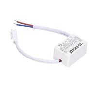 Generic Pilote LED Petite Taille, Bonne Dissipation Thermique, Sortie 300mA pour Bricolage 9-18VDC Usage Domestique ABS 1.57x0.98x0.75in