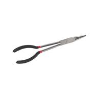 Generic Pince à Bec effilé en Acier de 11 Pouces avec Poignée Antidérapante pour une Préhension Précise, la Réparation et l'artisanat Kit de Pinces à Bec Pointu pour les Espaces Restreints et les