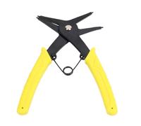 Generic Pince à Circlips 2 en 1, Outil Multifonctionnel Durable pour le Retrait et L'installation de Circlips Externes Internes pour la Réparation Automobile et Moto en Acier à Haute Teneur en Carbone
