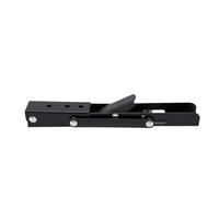 Generic Pince à Clavier Robuste Sous le Bureau, Support Pliable et Réglable pour Espace de Travail, Acier laminé à Froid, 2 Pièces