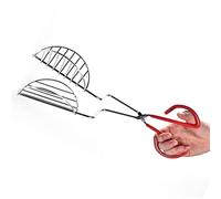 Generic Pince à Coquilles de Tacos, Manche Long en Acier Inoxydable pour la Fabrication de Coquilles de Tacos Faites Maison, Facile à Utiliser pour les Amateurs de, 1 unité