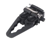 Generic Pince à Dénuder pour Fibres Optiques, Manche en ABS, Lame en Alliage d'Aluminium Couteau à Dénuder Longitudinal et Transversal avec Profondeur Réglable