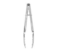 Generic Pince à Nourriture pour Barbecue en Acier Inoxydable, Pince de Service Durable pour la Cuisine, BBQ, Steak, Salade, Pain, 9 Pouces, Idéale pour Griller et Cuisiner