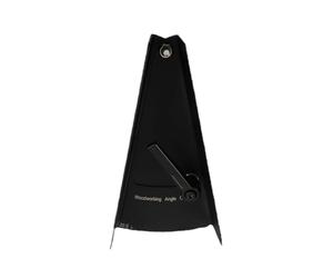 Generic Pince D'angle Noire pour le Travail du Bois, Fixation Haute dureté pour une Lecture Précise pour les Menuisiers (Rapporteur 45°)