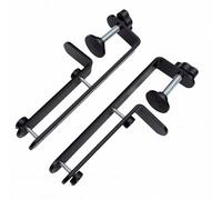 Generic Pince de Bureau Robuste pour Panneau perforé, Support Réglable pour une Installation Facile dans les Salles de Jeux et les Espaces de Vie, en Métal de qualité Supérieure, Paquet de 2