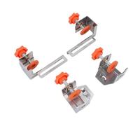 Generic Pince de Fixation de Tiroir 4 Pièces, Pinces de Panneau de Tiroir d'armoire en Acier Inoxydable pour la Maison Chambre à Coucher Outils de Travail du Bois Salon