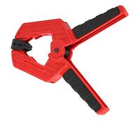 Generic Pince de Fixation pour le Travail du Bois, Ressort Solide pour Petites Pièces, Fixation Rapide pour Charpentier, Matériau en Plastique Manganèse 65 (Ouverture bicolore de 4 pouces Force de