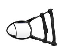 Generic Pince de Rétroviseur de Remorquage Réglable à 360 Degrés, pour Camions, Voitures, RVS, Améliore la visibilité, ABS, 1 unité