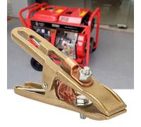 Generic Pince de Terre de Soudage au Sol en Laiton à Forte conductivité pour Divers équipements de Soudage, Pince de Type A pour la sécurité et la fiabilité, Adaptée aux Chantiers Navals et à la