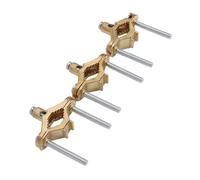 Generic Pince de Terre pour Tuyau D'eau en Alliage de Cuivre, Lot de 3 à Haute conductivité pour Tuyau de 1/2 à 1 Pouce, Idéal pour les électriciens