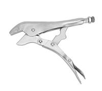 Generic Pince de Verrouillage à Mâchoire Droite en Acier au Carbone Robuste de 7 Mm à Verrouillage Sensible, Adaptée au Soudage et à L'installation, Outil Essentiel pour le Traitement Mécanique