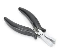 Generic Pince D'extension de Cheveux à Micro-anneaux, Facile et Confortable à Utiliser, Conception à Ressort pour une Prise Ferme, Adaptée aux Extensions de Cheveux, Noir