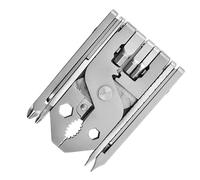 Generic Pince Pliable en Acier Inoxydable 25 en 1, Tournevis Compact Multifonctionnel, Outil pour la Maison et L'extérieur