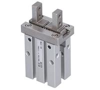 Generic Pince Pneumatique Cylindre Haute Résistance Double Action Outil Efficace pour Assemblage D'automatisation Alliage D'aluminium 1 unité