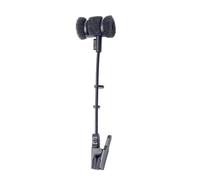 Generic Pince pour Pied de Micro de Saxophone, Support de Micro, Accessoire, Support pour Clarinette, Pince pour Micro de Saxophone pour Saxophonistes et Musi