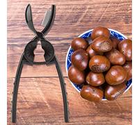 Generic Pince Robuste pour Casse-Noix et Casse-Noix en Métal Noir, pour les Amateurs de, 8,7x3,1x1,6 Pouces