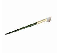 Generic Pinceau D'ombre de Nez coudé, Pinceau de Maquillage en Forme D'éventail, Poils Doux, pour un Contour Bien Défini, pour Maquilleurs (Beige)
