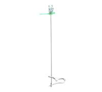 Generic Pinces à Libellules, 10 Pièces, Piquets de Jardin en PVC 3D, Répulsif Efficace Contre Les Taons pour Balcon et Cour (Green)