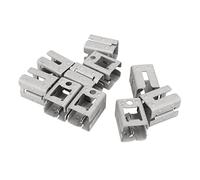 Generic Pinces de Panneau Solaire, Support de Panneau Solaire Réglable PV Installation Rapide Boucle de Boucle en Acier 10 Pcs de Montage pour l'alimentation