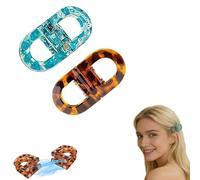 Generic Pinzas para el Pelo con Imán Plano, Pinza magnética inteligente para el pelo para mujer, Cierre Magnético Seguro para Sesiones de Fotos, 4 Tonos para Atuendos Elegantes, uso diario y fiesta