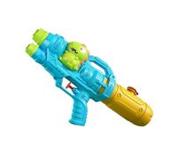 Generic Pistolet à Eau Arroseur Puissant Jouet de Piscine Lanceur Aquatique Jeu de avec Grand Réservoir de 500ml Adapté pour Fêtes D'Été Plage et, Dinosaure Bleu