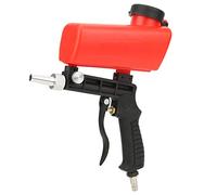 Generic Pistolet de Sablage Pneumatique Compact, Dispositif de Polissage par Pulvérisation Durable pour les Petits Coins Métalliques et L'élimination de la Rouille