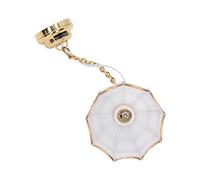 Generic Plafonnier LED Miniature pour Maison de Poupée 1:12, Lumière Blanche Simulée et Vive, Parfait pour Les Collectionneurs de Maison de Poupée, Métal CR1632 3 V 2,8 X 9,9 Cm