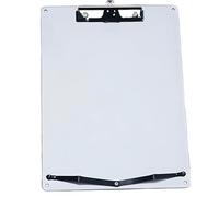 Generic Planche à croquis A4 de 33 x 23,6 cm avec clip en acier inoxydable, porte-bloc vertical en aluminium, léger et portable