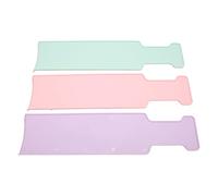 Generic Planche de Mise en évidence de Balayage, Peigne Large à Lisser, Dents pour Teinture Capillaire, 3 Pièces, Planche de Balayage en Plastique pour Décolorer et Mettre en évidence les Cheveux