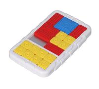 Generic Planche de Puzzle Coulissante, Défi de la Pensée Logique, Jouet pour Améliorer la Logique pour Les Enfants, Matière Plastique (White)