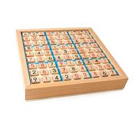 Generic Planche de Puzzle Mathématique en Bois, Jeu D'observation et de Pensée Logique, Cadeau Bleu pour Adultes et Enfants, Taille 9,4 Pouces