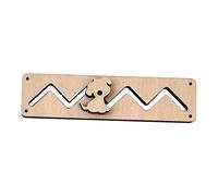 Generic Planche Occupée Montessori, Matériel de Bricolage, Compétences Motrices Non Peintes, Accessoires D'enseignement éducatifs, Jouet Sensoriel, Activité P, Piste de labyrinthe