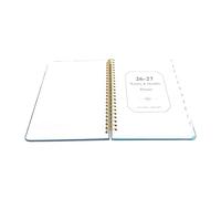 Generic Planificateur 2026-2027, Livre de Planification Académique avec Papier épais et Citations de Motivation pour étudiants et Enseignants, 8,5x6,3 Pouces (BLUE)