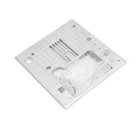 Generic Plaque à Aiguille pour Machine à Coudre, pour Point Droit et Zigzag, Planche à Aiguille en Acier Inoxydable avec Plaque de Couverture en Plastique de sécurité pour FY700