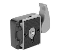Generic Plaque D'adaptation de Pince à Dégagement Rapide en Alliage D'aluminium pour Trépied D'appareil Photo Numérique - Filetages Durables de 1/4 Po et 3/8 Po pour Une Installation Facile - Idéal