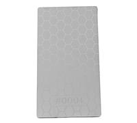 Generic Plaque D'affûtage de Couteaux en Diamant, Pierre à Aiguiser en Nid D'abeille Durable pour les Ciseaux de Cuisine, les Travaux de Réglage du Ski et du Snowboard 5,9x2,5 Pouces (1000 grains)