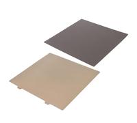 Generic Plaque de Construction d'Imprimante 3D, Motif d'étoile élastique Durable 300 X 300 Mm, Feuille de Plaque 'acier pour Imprimante 3D, Film PEY texturé PEI pour le Remplacement (Plaque