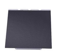 Generic Plaque de Construction Texturée en PET PEI Adaptée à L'imprimante 3D Snapmaker U1 276 X 293 Mm Plate-forme D' PET Résistante aux Hautes Températures Adaptée à Divers Filaments